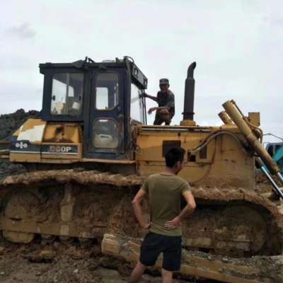 Used Japan Komatsu D60P bulldozer machine for sale