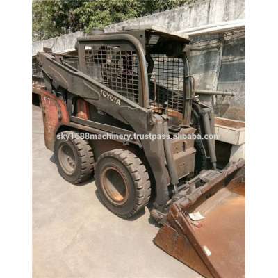 Used toyota skid steer loader 4SDK8 for sale/ TOYOTA skid steer 4SDK8